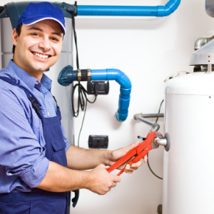 Water heater repair by a Broward Plumbing technician